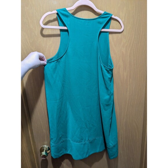 4/$12 Leith Medium Racerback Shift Mini Dress Green - Picture 4 of 7